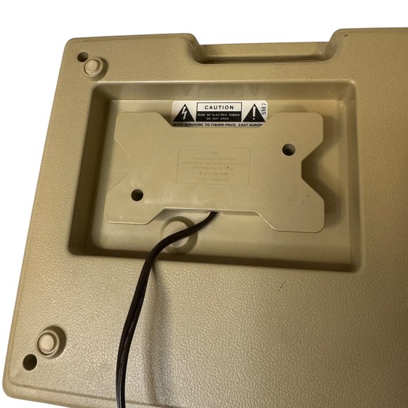 Vtg 1978 Fisher Price Blue 825 Kids Record Player Phonograph Turntable Gremlins - Picture 8 of 8